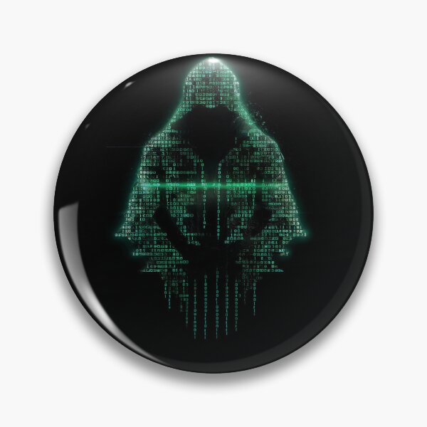 Item preview, Dark Cyber Hacker Matrix - Digital Code Art | Sci-Fi Tech Glitch Hoodie Design designed and sold by best-of-panama.