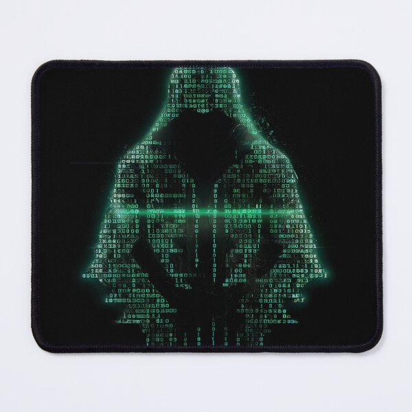 Item preview, Dark Cyber Hacker Matrix - Digital Code Art | Sci-Fi Tech Glitch Hoodie Design designed and sold by best-of-panama.