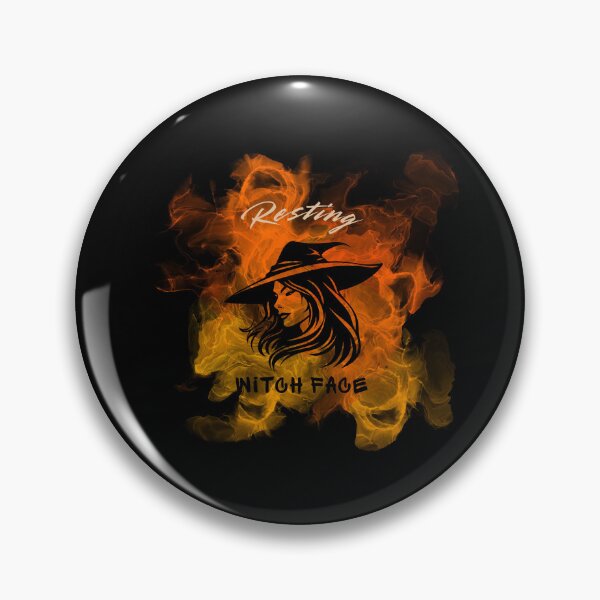 Item preview, Resting Witch Face designed and sold by S-and-W-4ever.