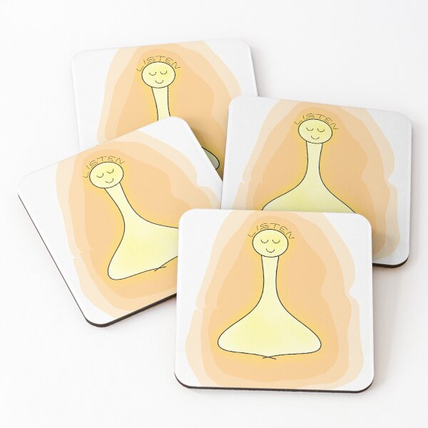 Item preview, Listen when you meditate designed and sold by Doodlehomeshop.