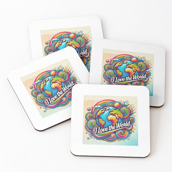 Item preview, I Love the colorful World designed and sold by PeZetka.