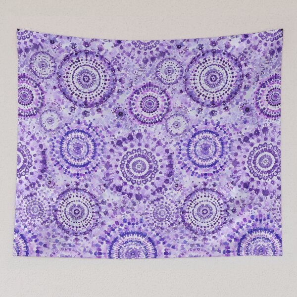Item preview, Violet Vortex Splash  designed and sold by pinebluedesign.