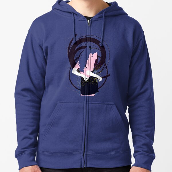 dancing girl Zipped Hoodie