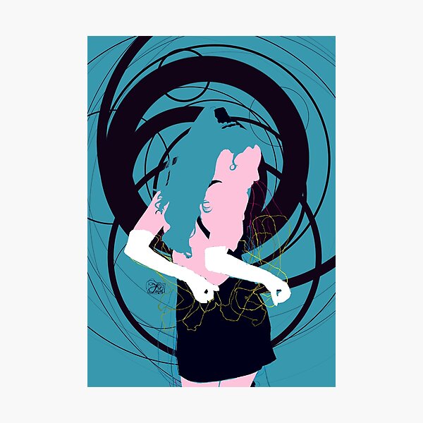 dancing girl Photographic Print
