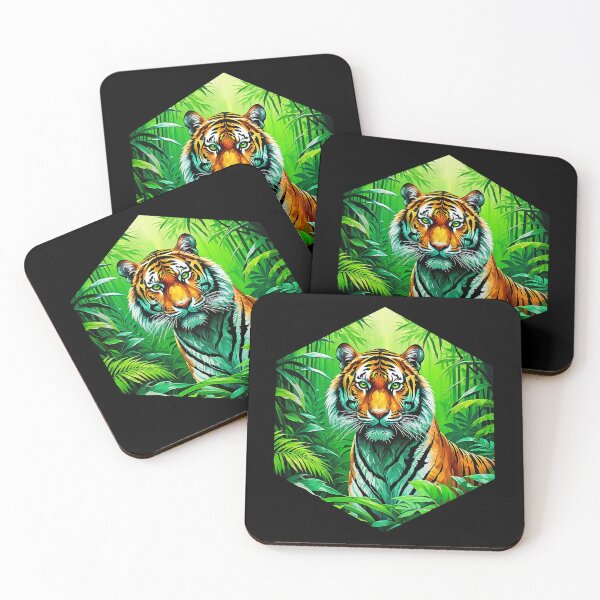 Item preview, Epic Tiger in the Green Jungle designed and sold by AbsoluteA.
