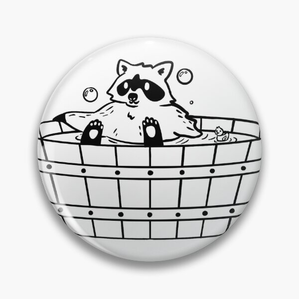Item preview, Witcher bath but as a Raccoon designed and sold by PiaPenguin.
