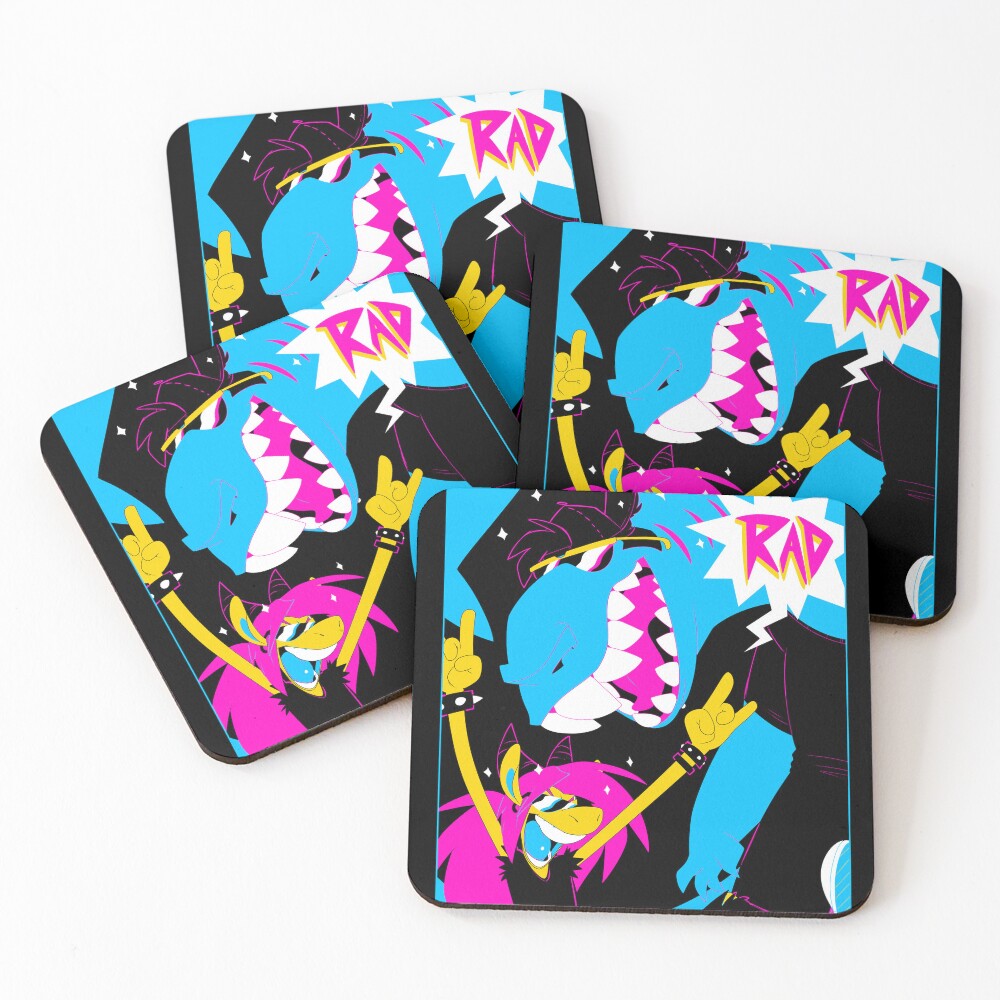 Item preview, Coasters (Set of 4) designed and sold by FlickerFade.