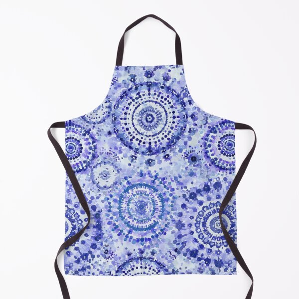 Item preview, Azure Mandala Whirl designed and sold by pinebluedesign.