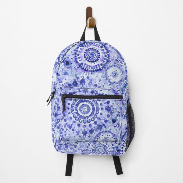 Item preview, Azure Mandala Whirl designed and sold by pinebluedesign.