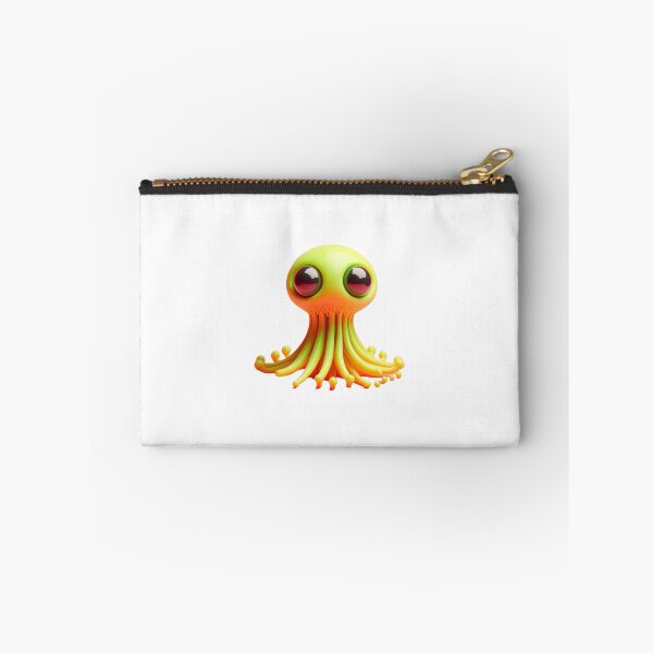 Item preview, Pulpo alienígena amarillo del espacio designed and sold by Comicalcreation.