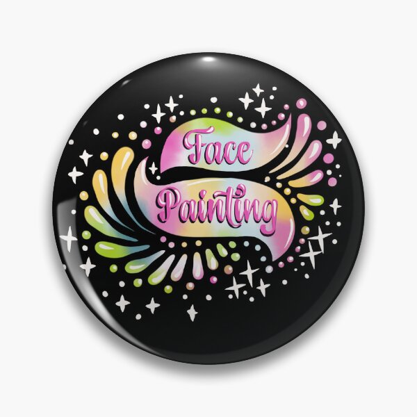 Item preview, Face Painting logo rainbow colours designed and sold by Joanne-Amanda.