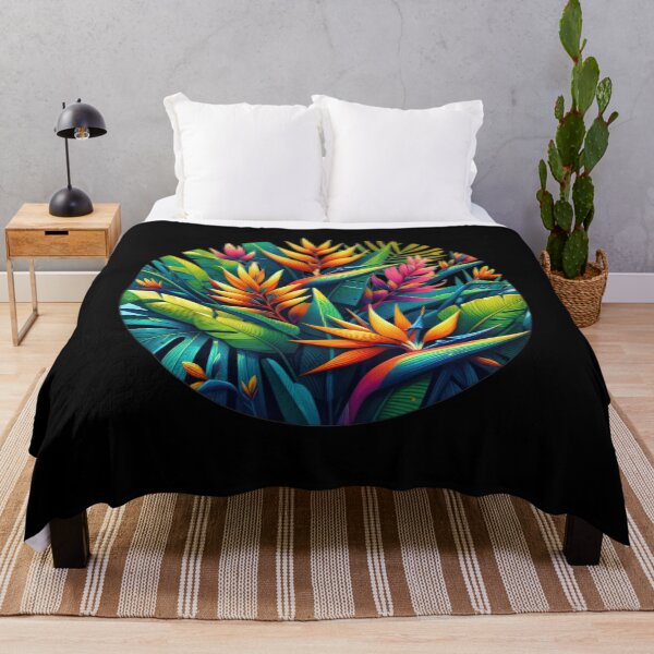 Item preview, tropical leaves Botanical Beauty Floral Arrangements designed and sold by Expressions-Sel.