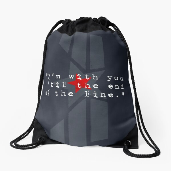 Cap & Bucky Drawstring Bag