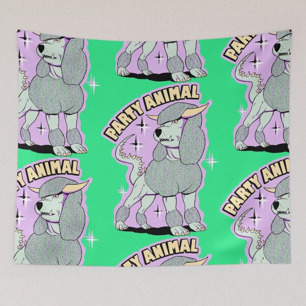 Item preview, KLA-ANG The Space Poodle designed and sold by Revenge Of The World.