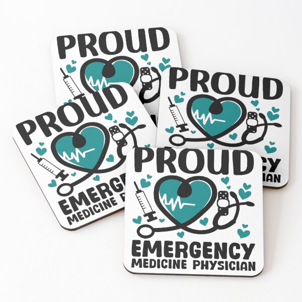 Item preview, Proud Emergency Medicine Doctor designed and sold by Stick-Artistry.