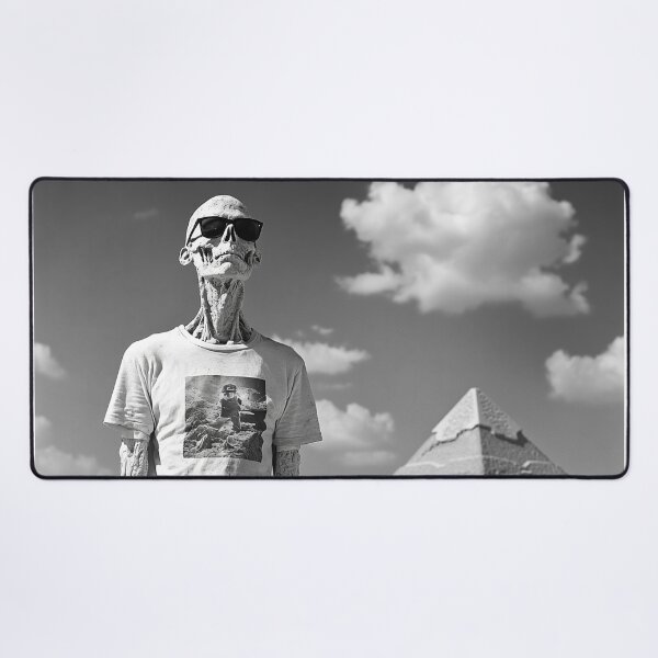 Item preview, Mummy holiday photo at pyramids  designed and sold by Brendon987.