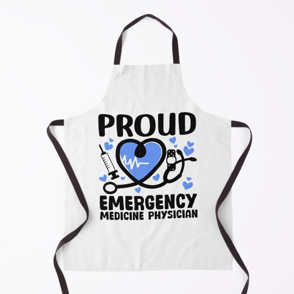 Item preview, Proud Emergency Medicine Physician Doctor designed and sold by Stick-Artistry.