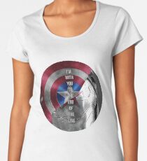 with you 'til the end of the line Women's Premium T-Shirt
