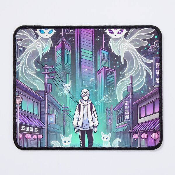 Item preview, Futuristic Neon Cityscape designed and sold by AI ART Studio.