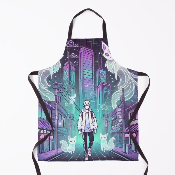 Item preview, Futuristic Neon Cityscape designed and sold by AI ART Studio.