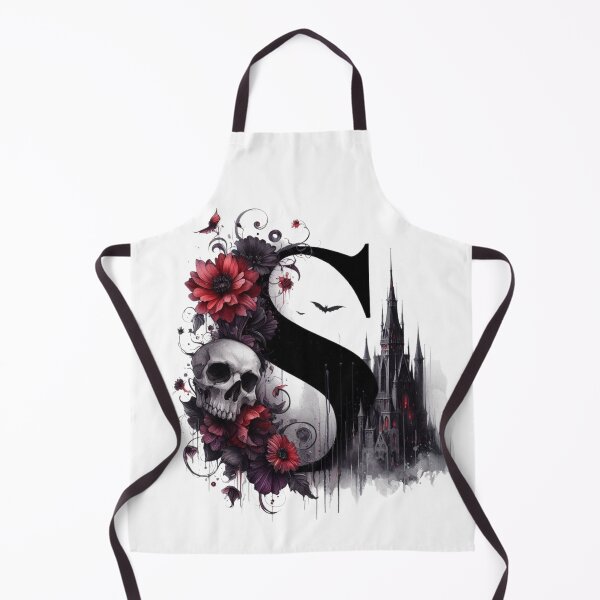 Item preview, Gothic Halloween Skull and Roses S designed and sold by CultDigHoriz.