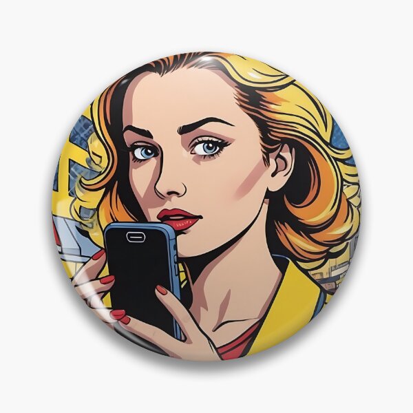 Item preview, Digital Bliss: Pop Art Fusion of Technology and Style designed and sold by daila70.