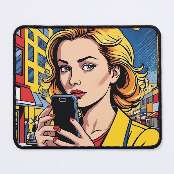 Item preview, Digital Bliss: Pop Art Fusion of Technology and Style designed and sold by daila70.
