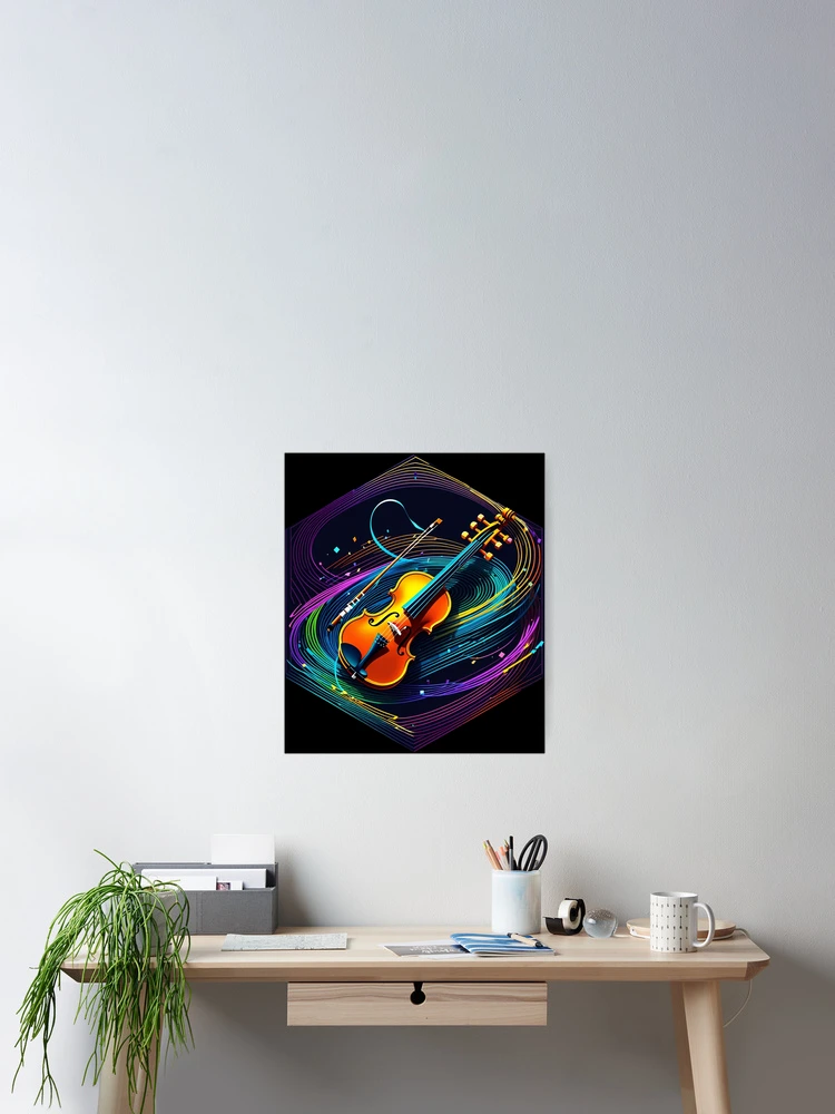 Thumbnail 2 of 3, Poster, Musical Reverie designed and sold by AbsoluteA.