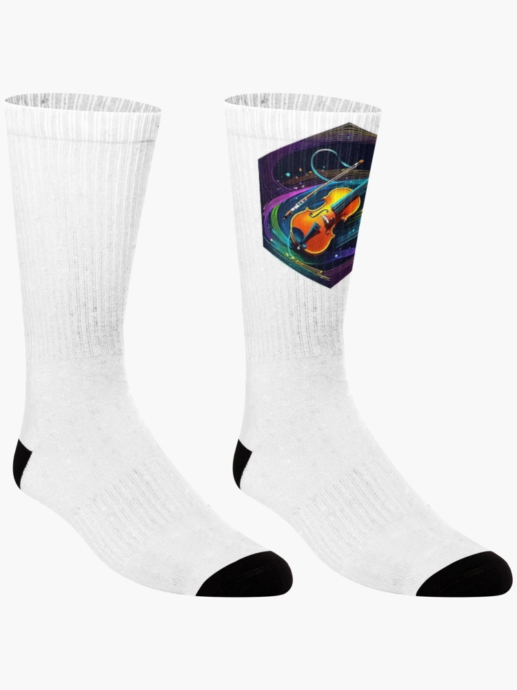 Thumbnail 3 of 5, Socks, Musical Reverie designed and sold by AbsoluteA.