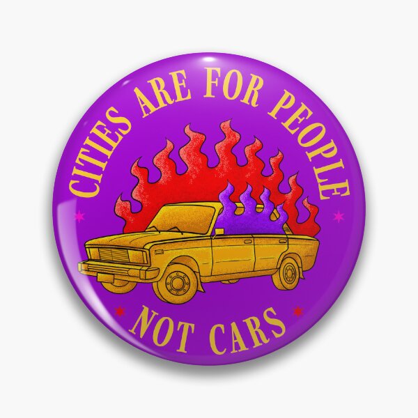 Item preview, Cities Are For People Not Cars - Urban Planner designed and sold by Picket Club.