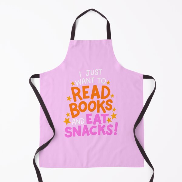 Item preview, I Just Want To Read Books and Eat Snacks designed and sold by happyzo.