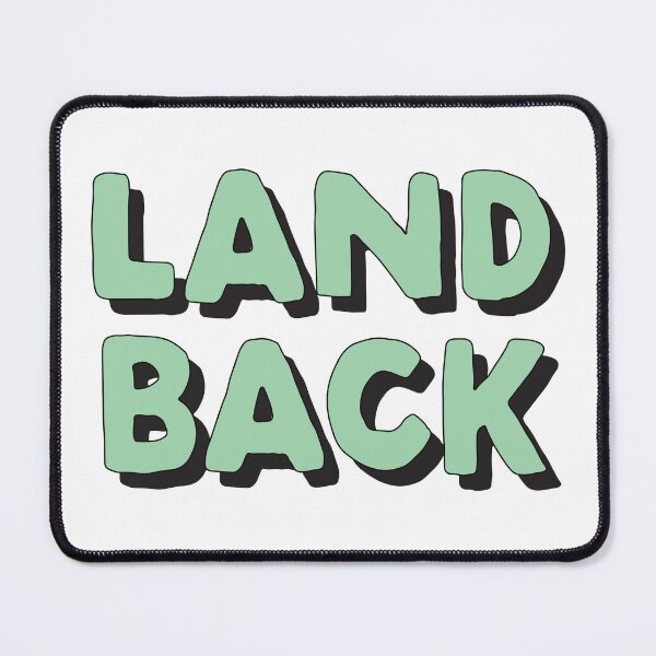 Item preview, Land Back - green designed and sold by MudwaterHag.