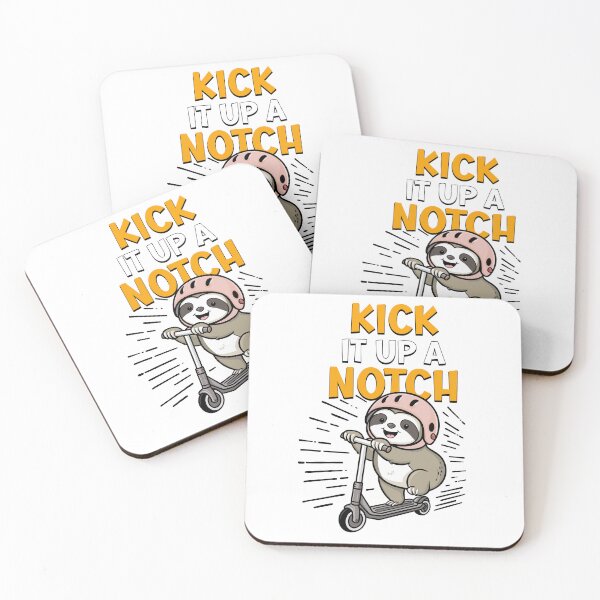 Item preview, Kick it up a Notch Sloth Kick Scooter designed and sold by FunFun-Design.