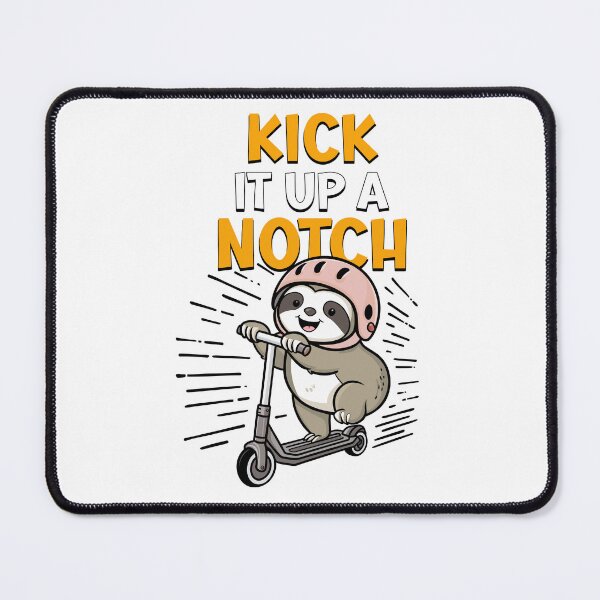 Item preview, Kick it up a Notch Sloth Kick Scooter designed and sold by FunFun-Design.