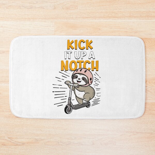 Item preview, Kick it up a Notch Sloth Kick Scooter designed and sold by FunFun-Design.