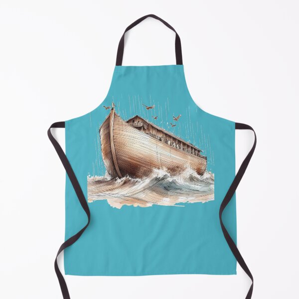 Item preview, 3D Noah's Ark Biblical Flood Illustration, designed and sold by PaintMeWorld.