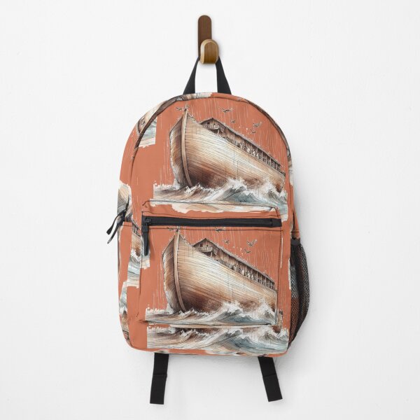 Item preview, 3D Noah's Ark Biblical Flood Illustration, designed and sold by PaintMeWorld.