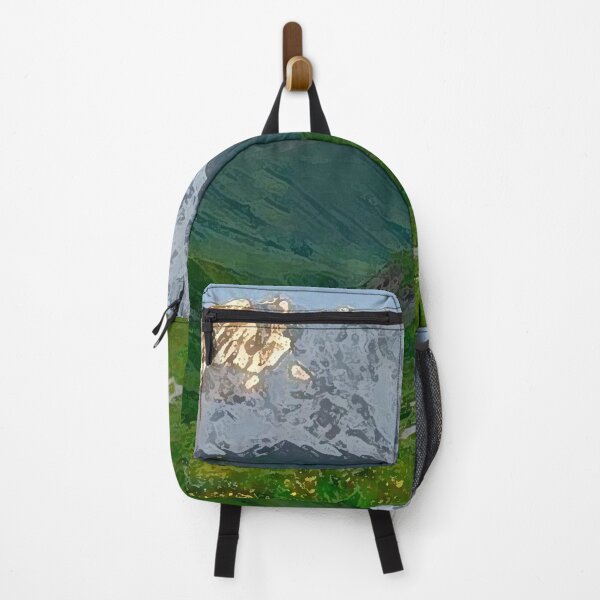 Item preview, green mountain river ice  mountains and plains designed and sold by AA-designstore.