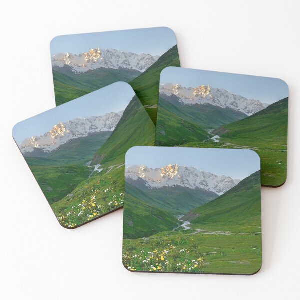 Item preview, green mountain river ice  mountains and plains designed and sold by AA-designstore.