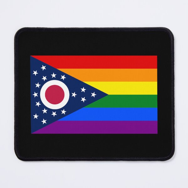 Item preview, LGBT Ohio Flag designed and sold by WokeBespoke.