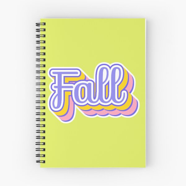 Item preview, Retro Pink and Purple Fall Text designed and sold by BeaSchoney.