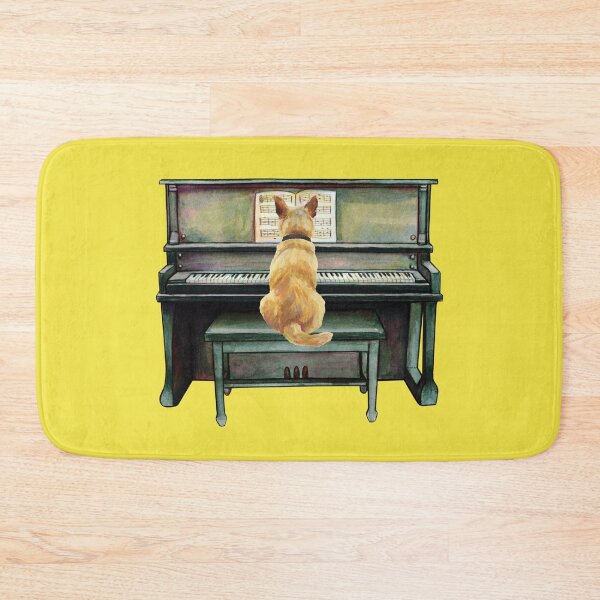 Item preview, Dog Plays Piano designed and sold by AMERICANCHEEZ.