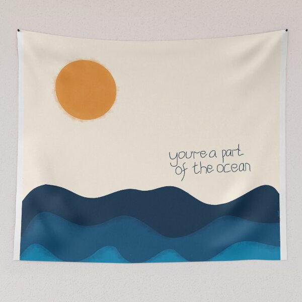 Item preview, You're a part of the ocean designed and sold by Doodlehomeshop.