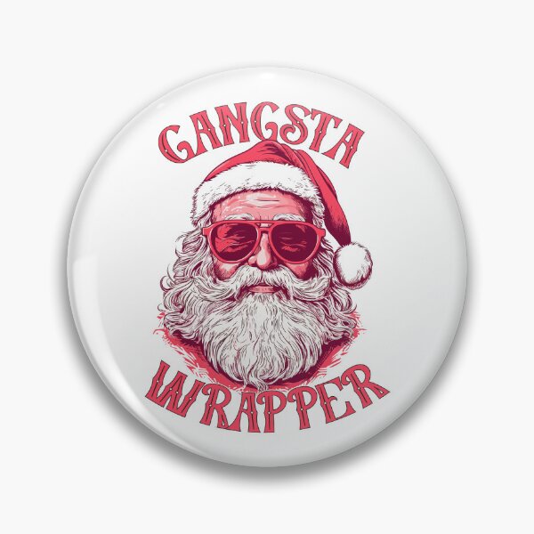 Item preview, Gangsta Santa designed and sold by DopeyRobot.