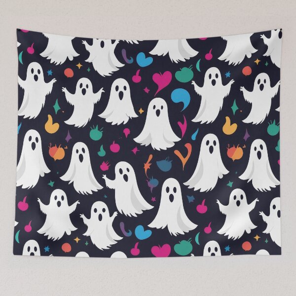 Item preview, Many ghosts pattern designed and sold by CharmSpell.