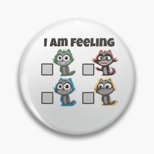 Item preview, All Emotions are Valid - (Cute Cat Grey Custom Fill in the Blank Check box) designed and sold by WayToResilience.