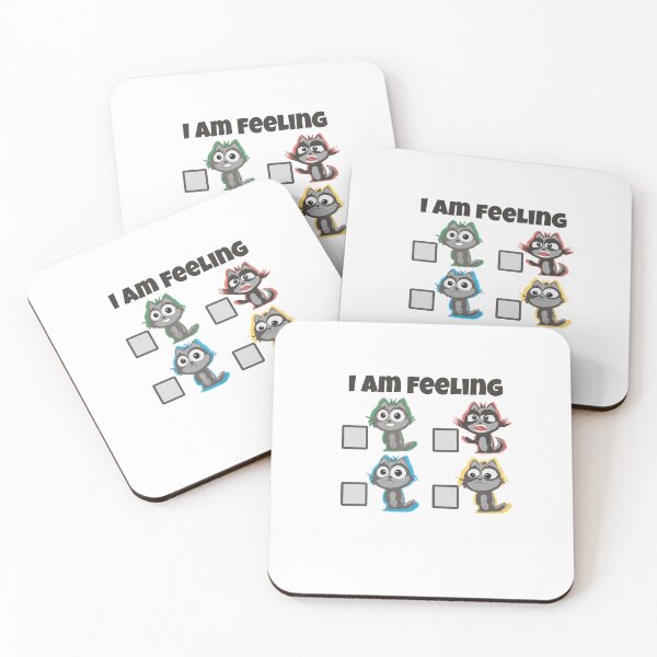 Item preview, All Emotions are Valid - (Cute Cat Grey Custom Fill in the Blank Check box) designed and sold by WayToResilience.
