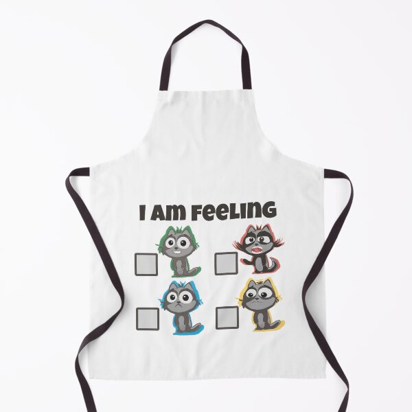 Item preview, All Emotions are Valid - (Cute Cat Grey Custom Fill in the Blank Check box) designed and sold by WayToResilience.