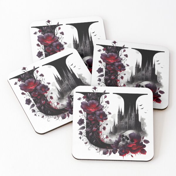 Item preview, Gothic Halloween Skull and Roses U designed and sold by CultDigHoriz.