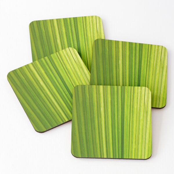 Item preview, Green leaf vertical veins - nature photography designed and sold by NiftyPatterns.